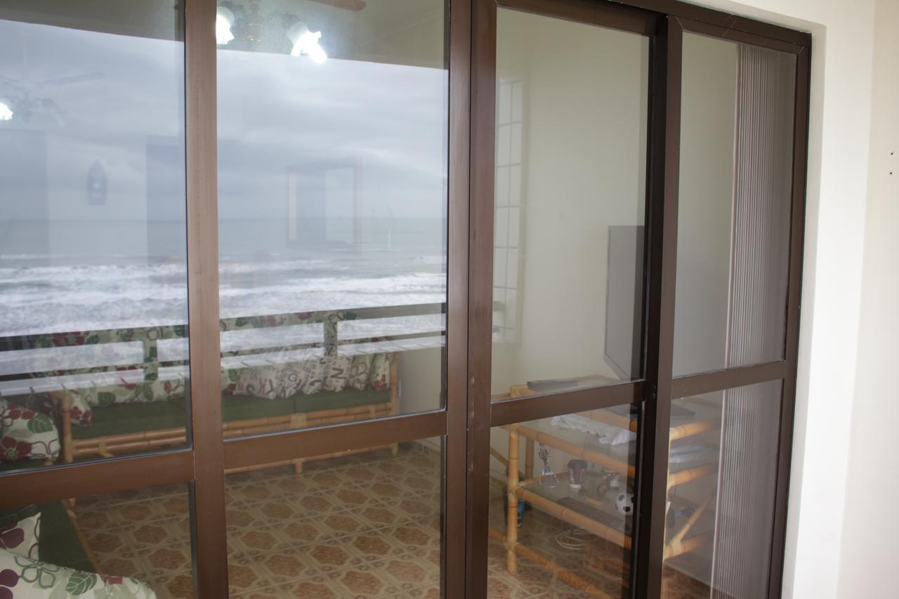 Apartamento De Frente O Mar Praia Grande Hotel Solemar Luaran gambar